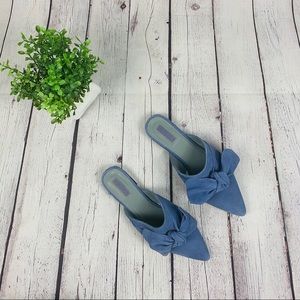 TOPSHOP bow mules